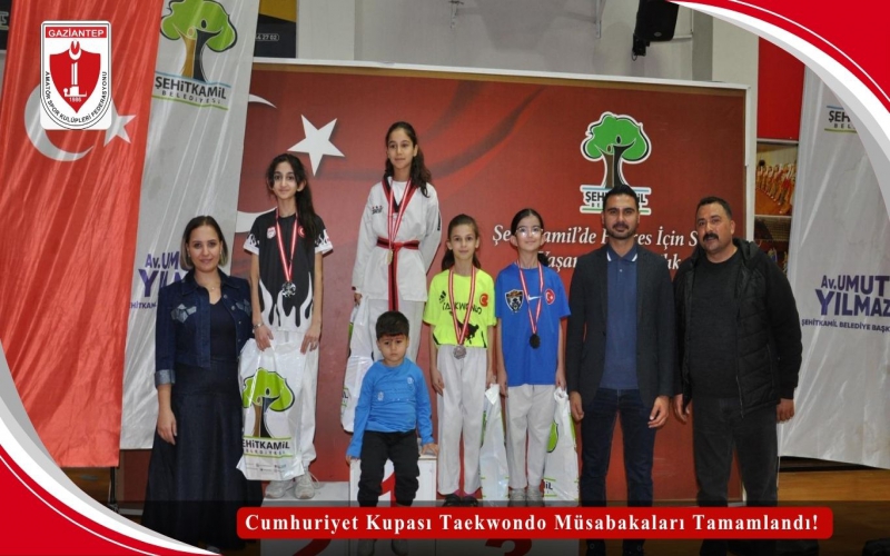 Cumhuriyet Kupası Taekwondo Müsabakaları Tamamlandı!